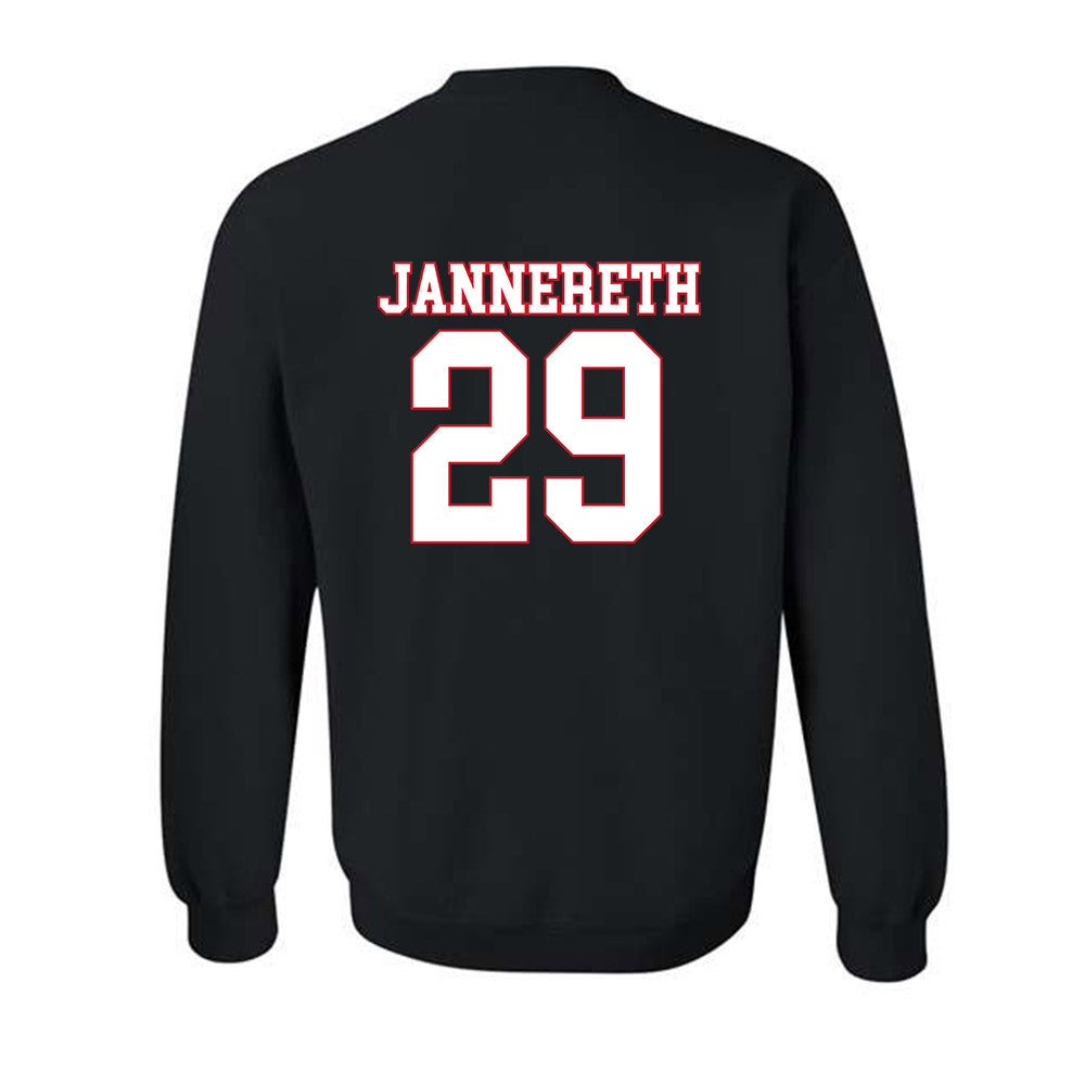 SMU - NCAA Women's Soccer : Libby Jannereth - Crewneck Sweatshirt-1