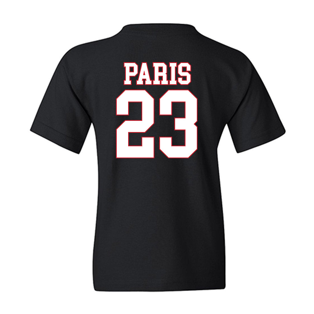 SMU - NCAA Women's Basketball : Paulina Paris - Youth T-Shirt-1