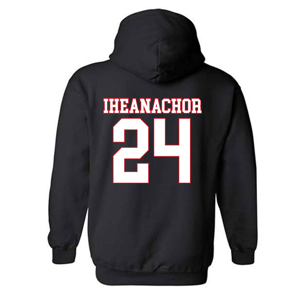 SMU - NCAA Football : Mark Iheanachor - Hooded Sweatshirt-1