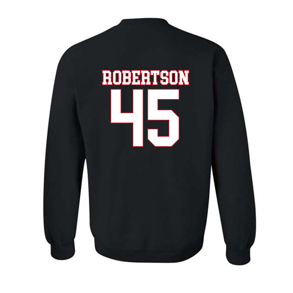 SMU - NCAA Football : Isaiah Robertson - Crewneck Sweatshirt-1