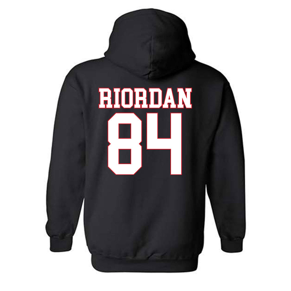 SMU - NCAA Football : Tripp Riordan - Hooded Sweatshirt-1