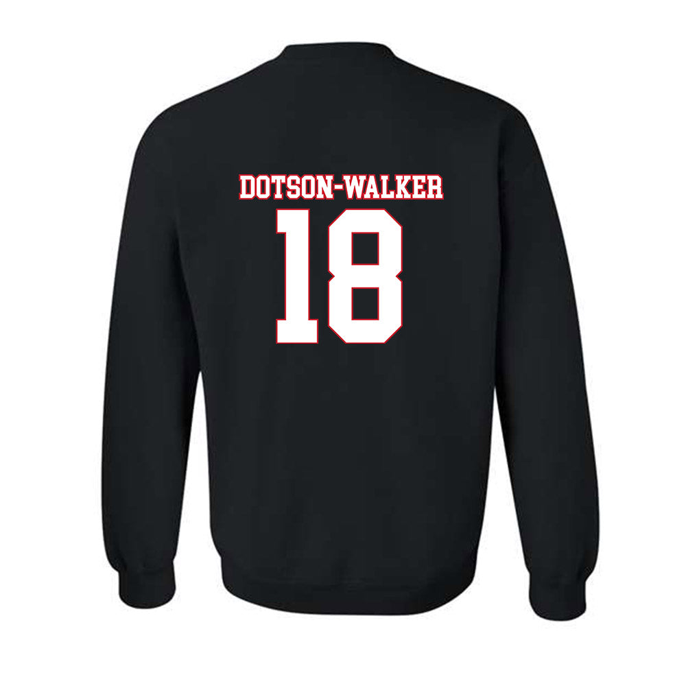 SMU - NCAA Football : Ka'Davion Dotson-Walker - Crewneck Sweatshirt-1