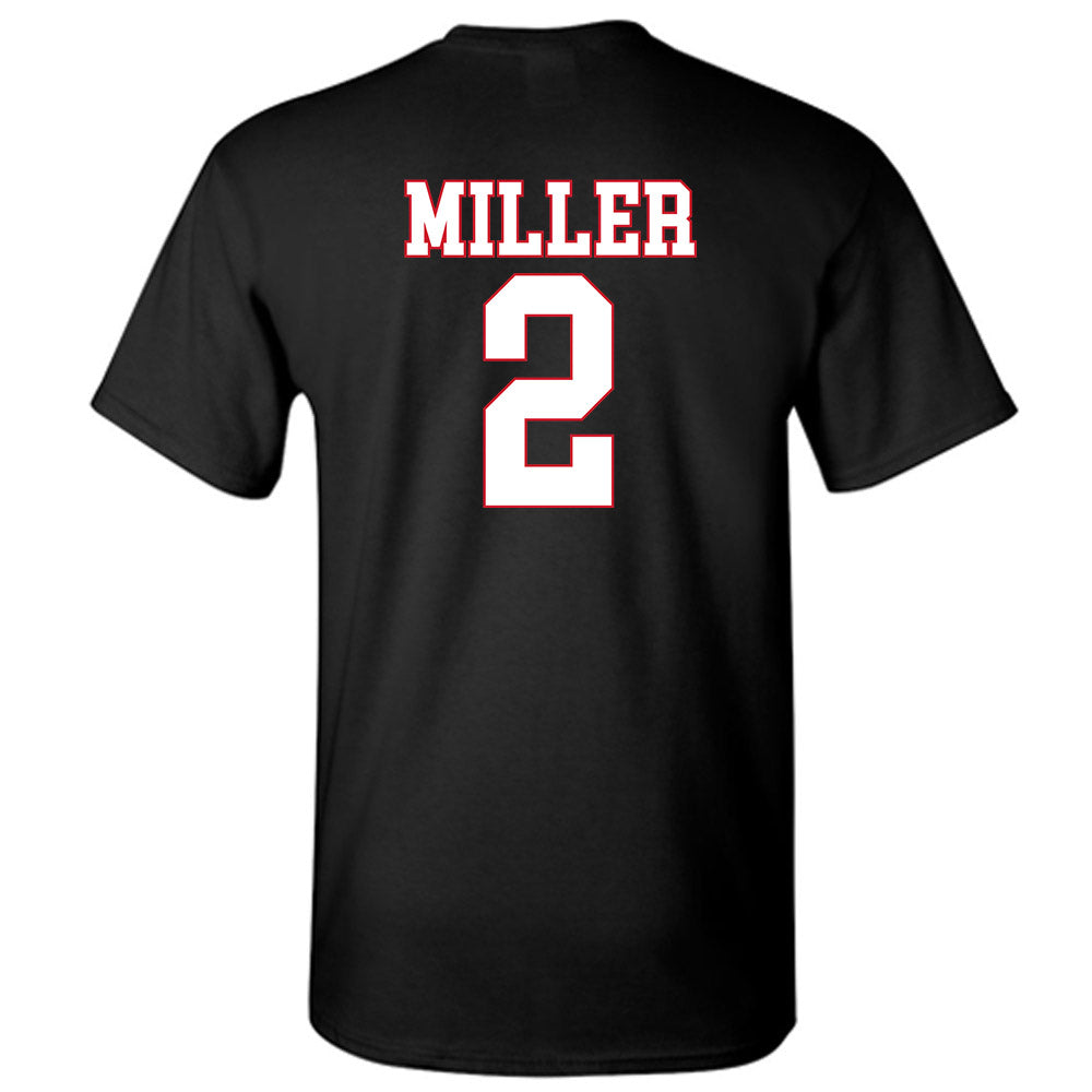 SMU - NCAA Men's Basketball : Boopie Miller - T-Shirt-1