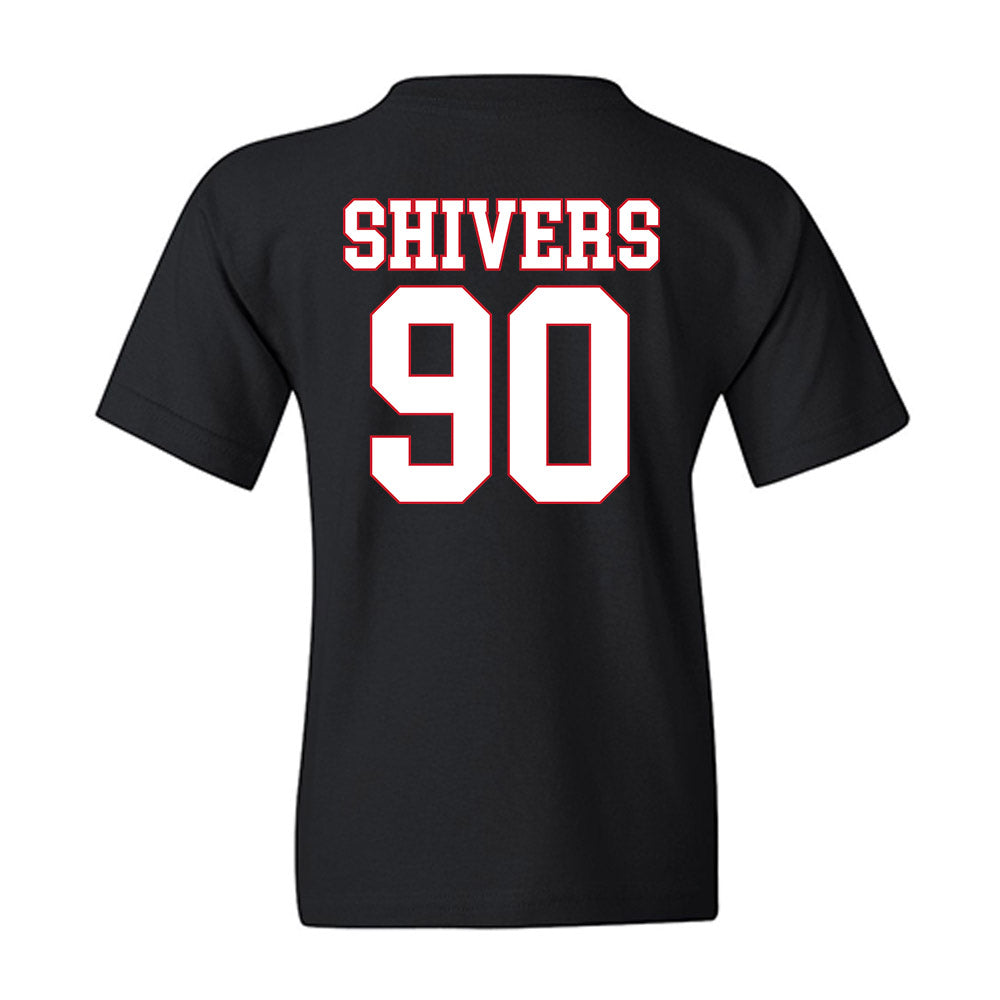 SMU - NCAA Football : Jalen Shivers - Youth T-Shirt-1