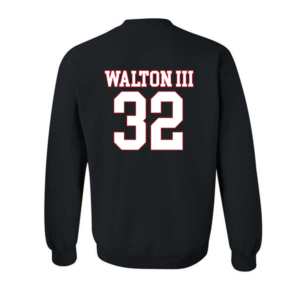 SMU - NCAA Football : Billy Walton III - Crewneck Sweatshirt-1