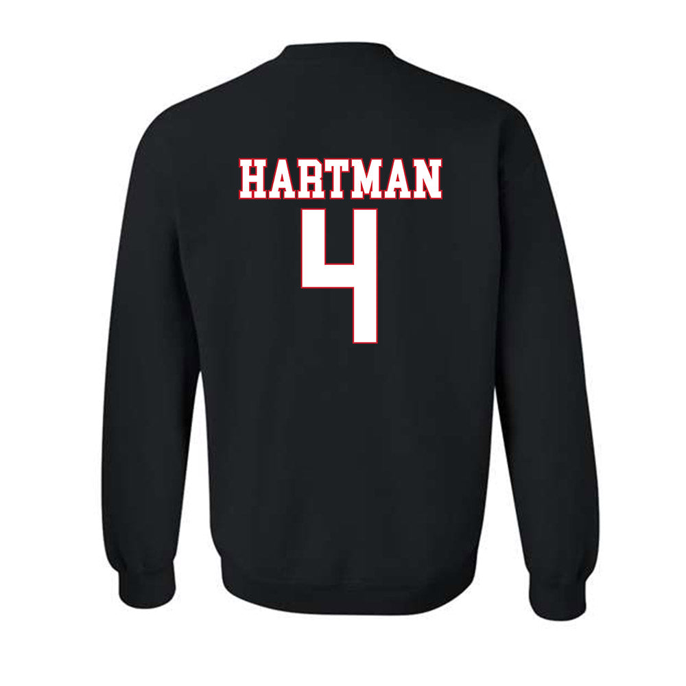 SMU - NCAA Women's Soccer : Hali Hartman - Crewneck Sweatshirt-1