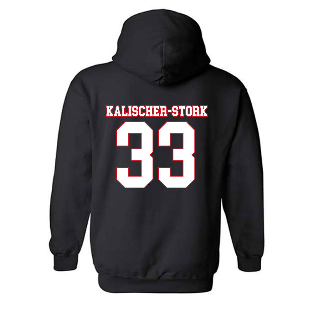 SMU - NCAA Men's Basketball : Niccolo Kalischer-Stork - Hooded Sweatshirt-1