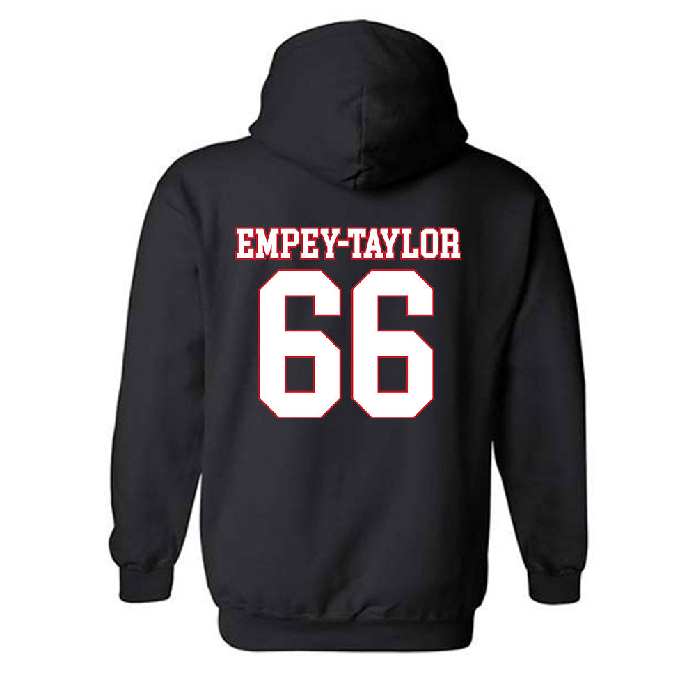 SMU - NCAA Women's Soccer : Haven Empey-Taylor - Hooded Sweatshirt-1