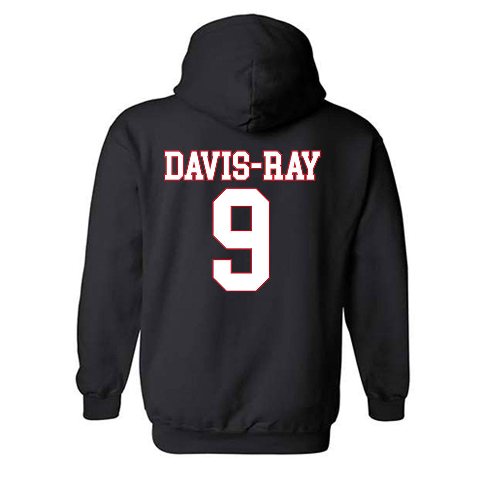 SMU - NCAA Men's Basketball : Bj Davis-Ray - Hooded Sweatshirt-1