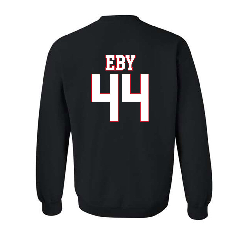 SMU - NCAA Football : Stone Eby - Crewneck Sweatshirt