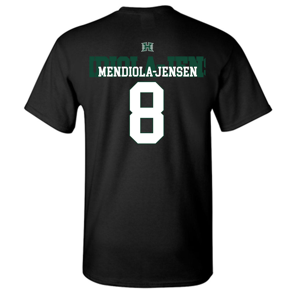 Hawaii - NCAA Football : Kilinahe Mendiola-Jensen - Sports Shersey T-Shirt-1