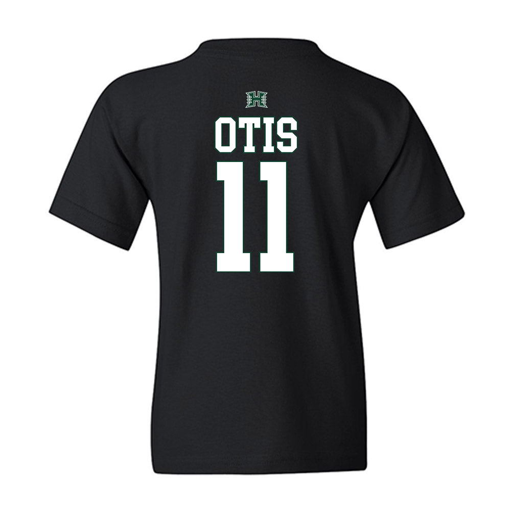 Hawaii - NCAA Football : Jamih Otis - Sports Shersey Youth T-Shirt-1