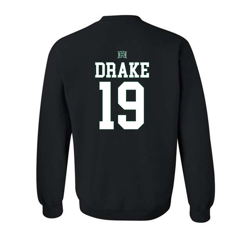 Hawaii - NCAA Football : Ben Drake - Sports Shersey Crewneck Sweatshirt-1