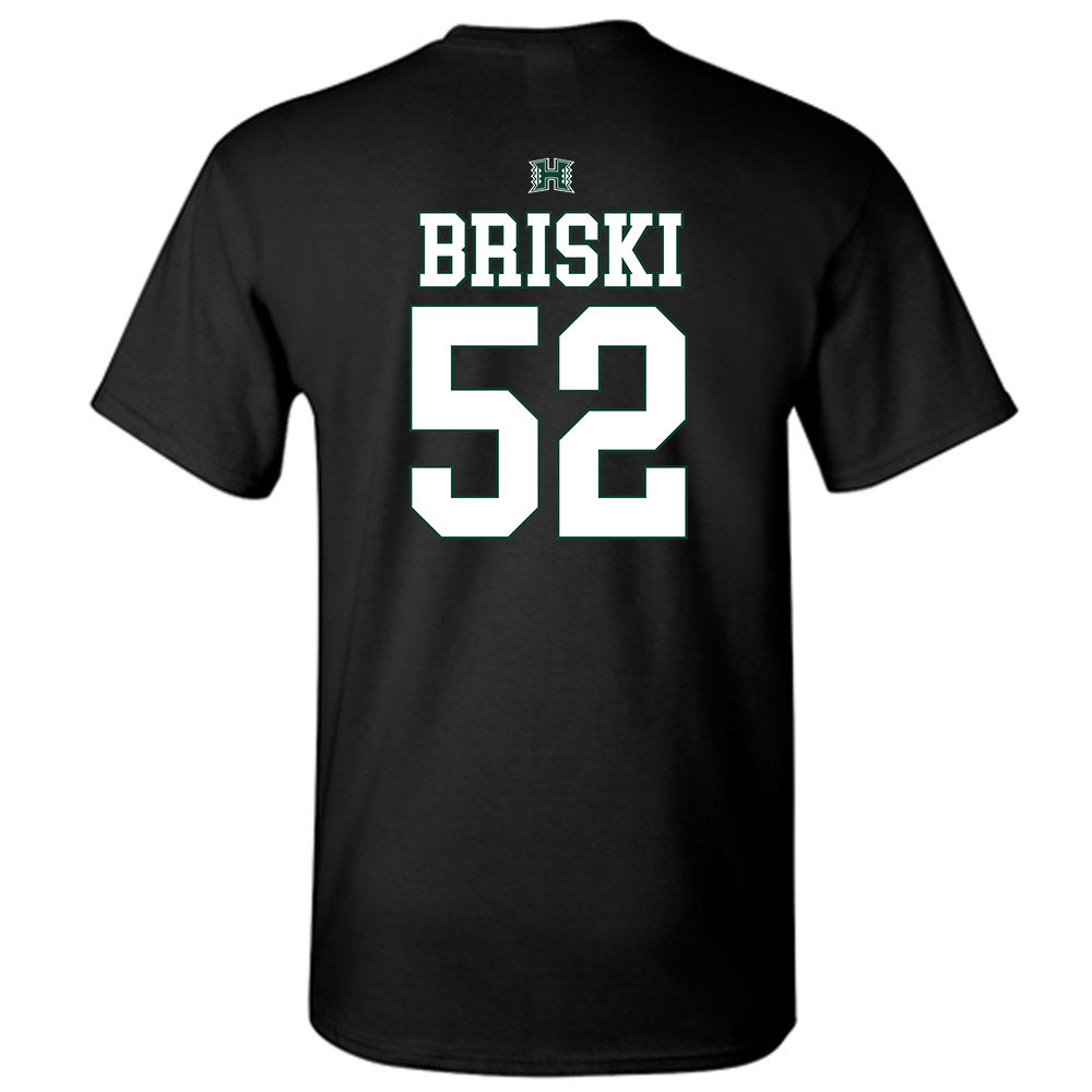 Hawaii - NCAA Football : Dean Briski - Sports Shersey T-Shirt-1