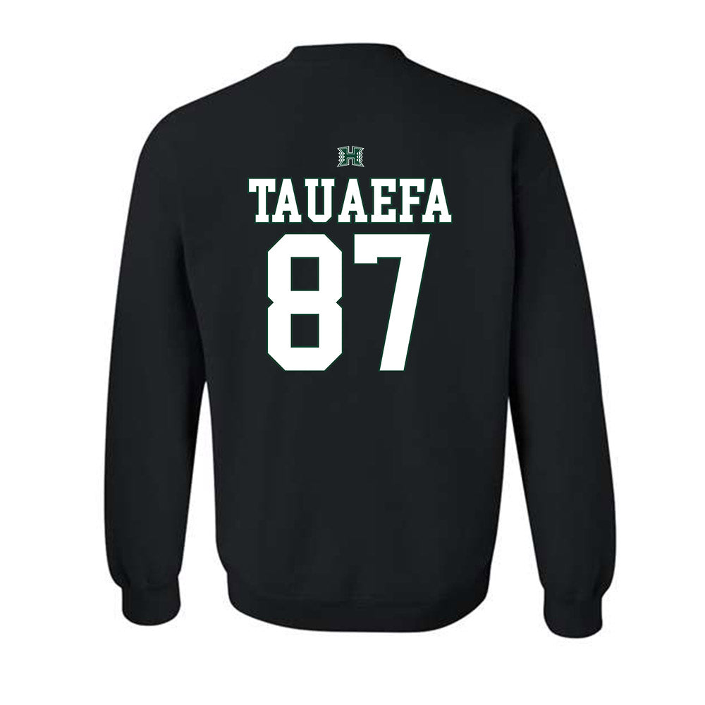 Hawaii - NCAA Football : Devon Tauaefa - Sports Shersey Crewneck Sweatshirt-1