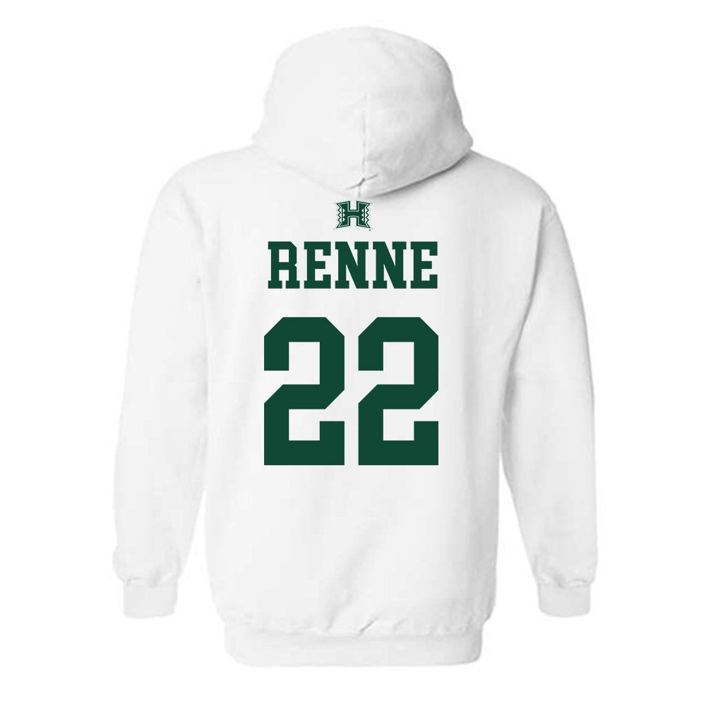 Hawaii - NCAA Baseball : Dalton Renne - Sports Shersey Hooded Sweatshirt-1
