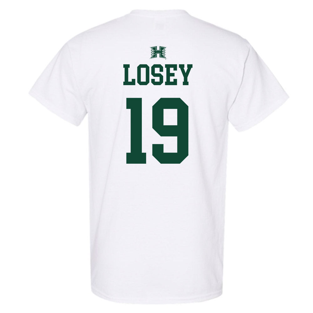 Hawaii - NCAA Baseball : Zach Losey - Sports Shersey T-Shirt-1