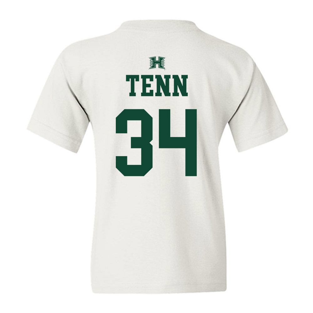 Hawaii - NCAA Baseball : Zacary Tenn - Sports Shersey Youth T-Shirt-1