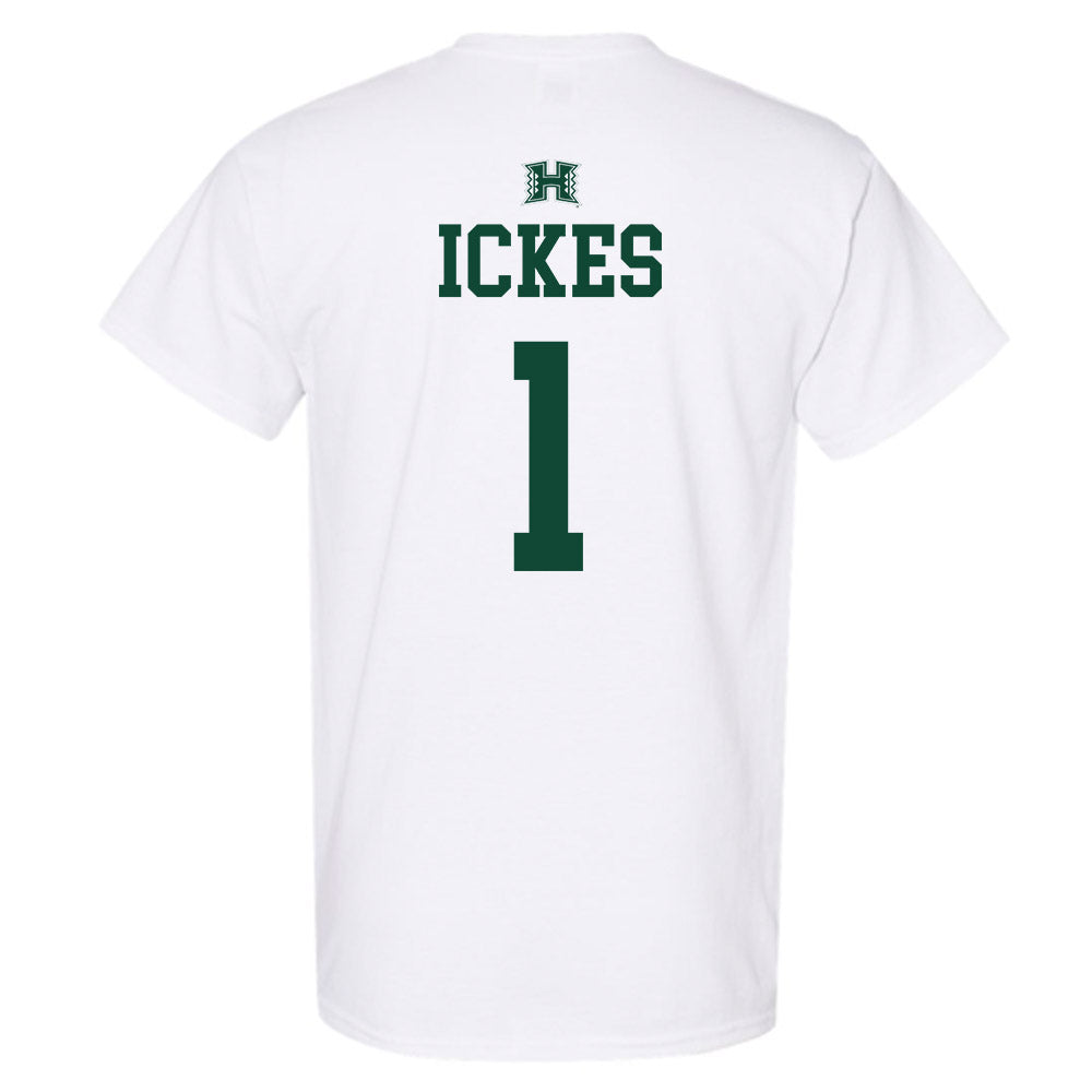 Hawaii - NCAA Baseball : Elijah Ickes - Sports Shersey T-Shirt-1