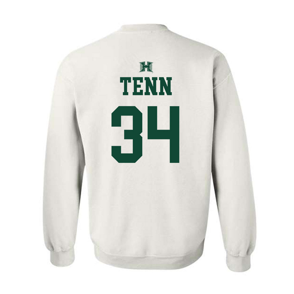 Hawaii - NCAA Baseball : Zacary Tenn - Sports Shersey Crewneck Sweatshirt-1