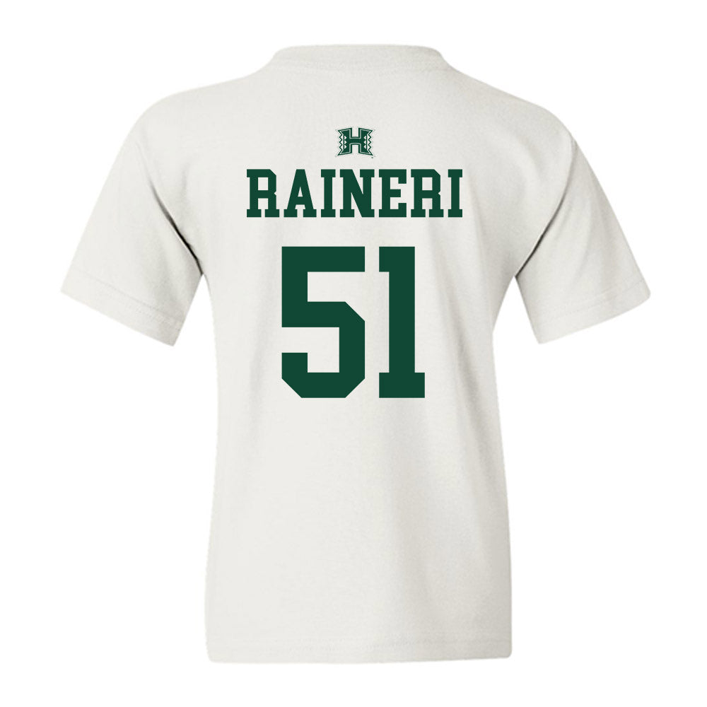 Hawaii - NCAA Baseball : Kaysen Raineri - Sports Shersey Youth T-Shirt-1