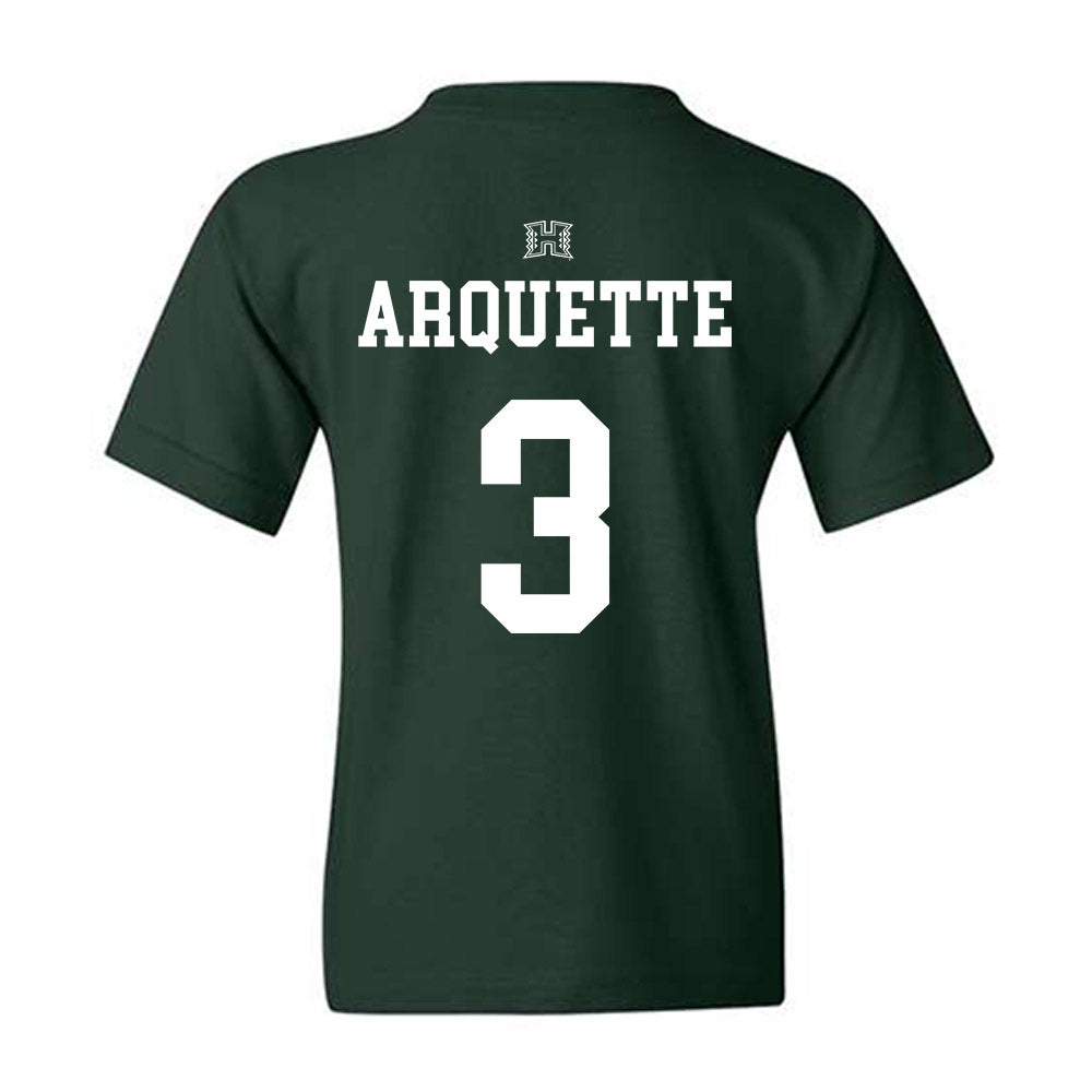 Hawaii - NCAA Women's Volleyball : Adrianna Arquette - Classic Shersey Youth T-Shirt-1