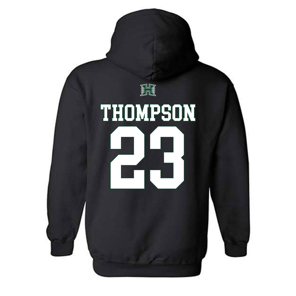 Hawaii - NCAA Softball : Kennedy Thompson - Sports Shersey Hooded Sweatshirt-1
