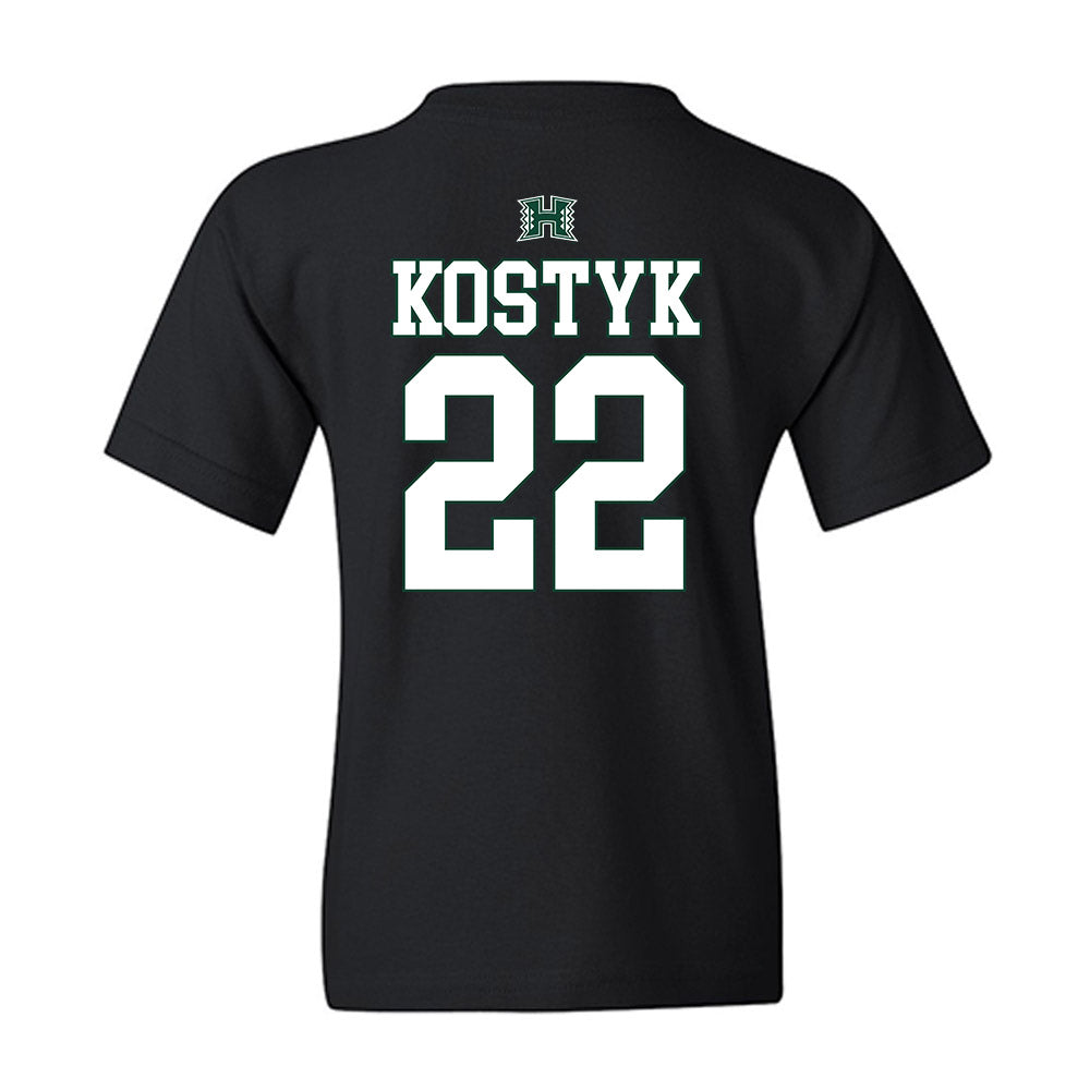 Hawaii - NCAA Softball : Kayla Kostyk - Sports Shersey Youth T-Shirt-1