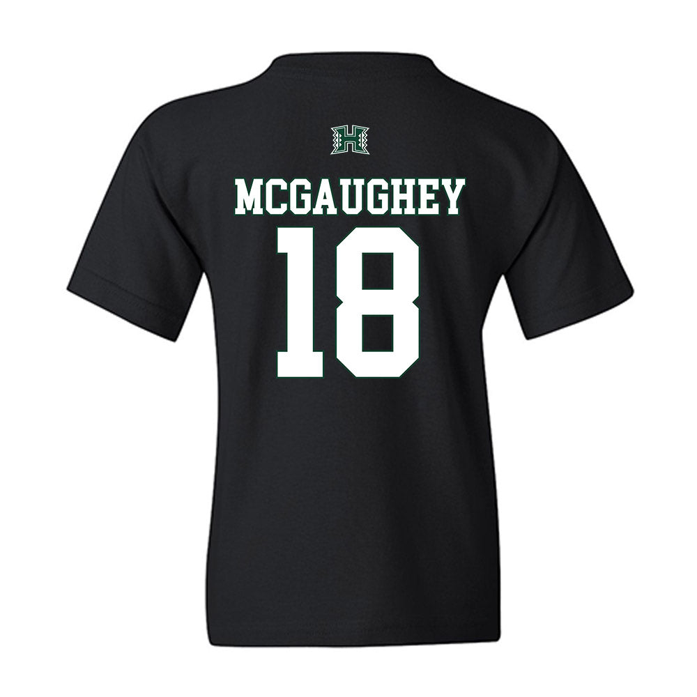 Hawaii - NCAA Softball : Jamie Mcgaughey - Sports Shersey Youth T-Shirt-1