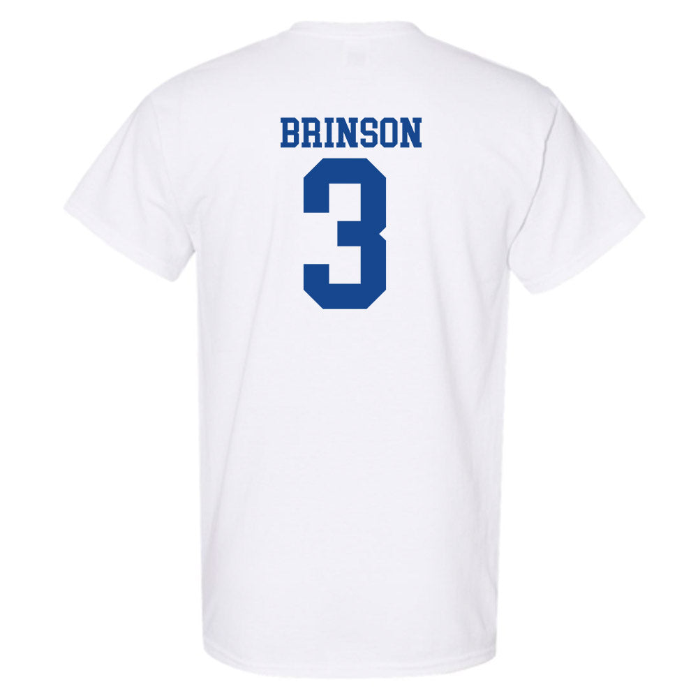 SMU - NCAA Football : Romello Brinson - White T-Shirt-1