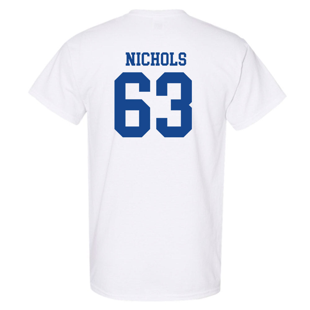 SMU - NCAA Football : Addison Nichols - White T-Shirt-1