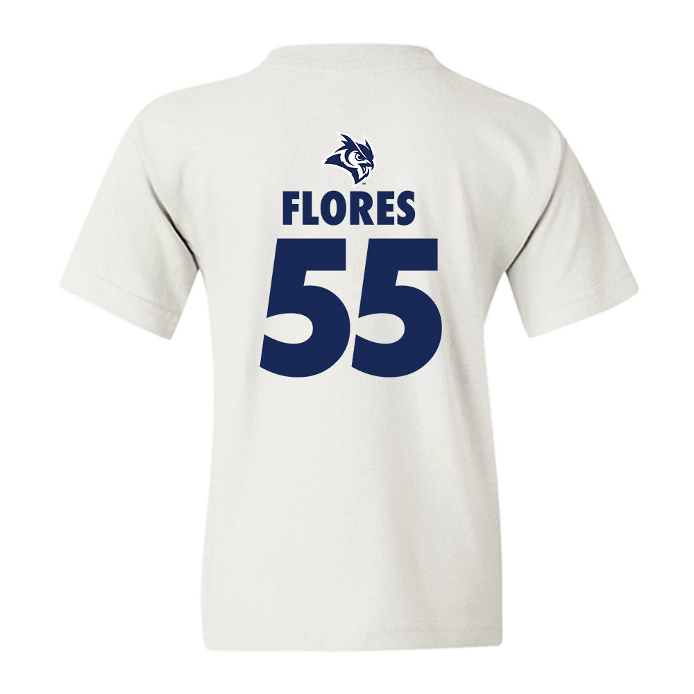 Rice - NCAA Women's Basketball : Victoria Flores - Sports Shersey Youth T-Shirt-1