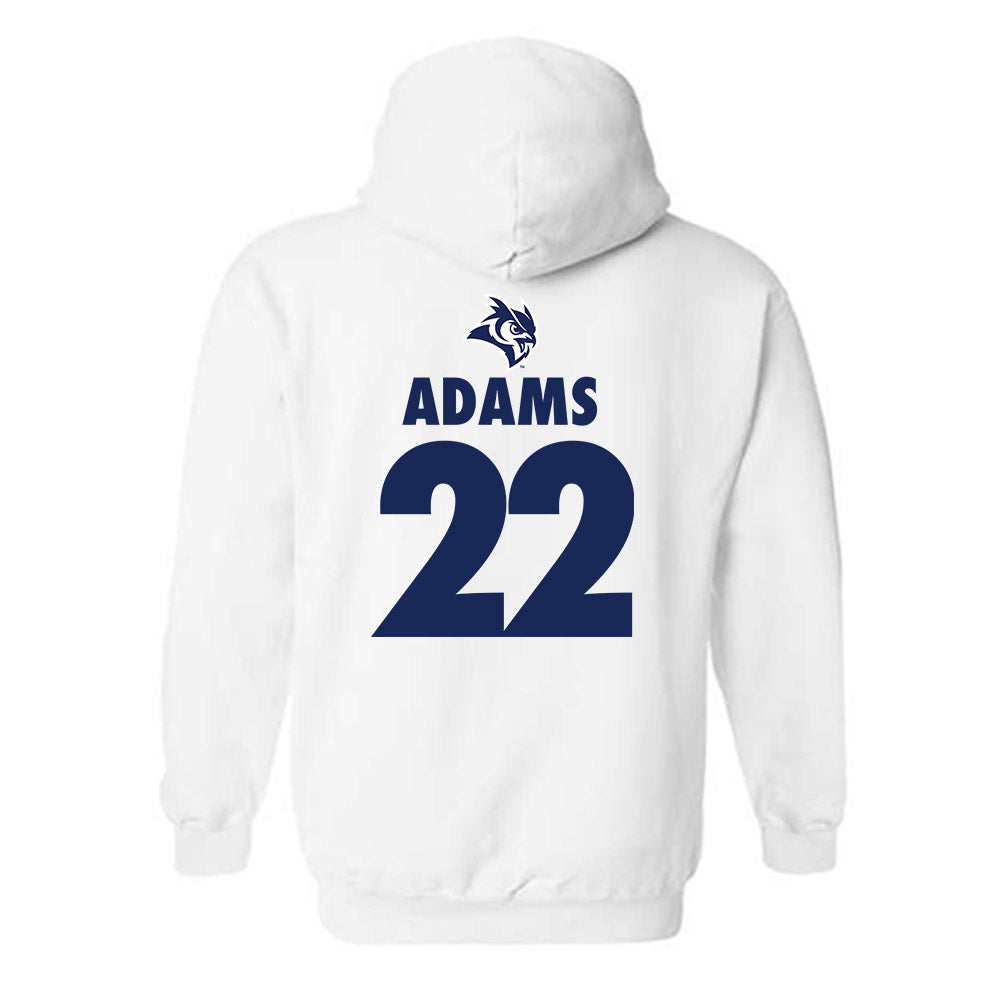 Rice - NCAA Women's Basketball : Hailey Adams - Sports Shersey Hooded Sweatshirt-1