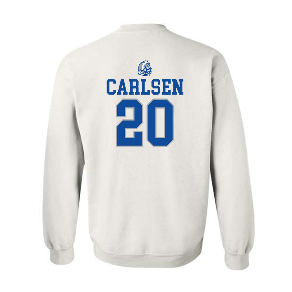 Drake - NCAA Women's Basketball : Lexi Carlsen - Sports Shersey Crewneck Sweatshirt-1