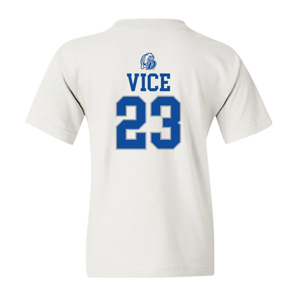 Drake - NCAA Women's Basketball : Quinn Vice - Sports Shersey Youth T-Shirt-1