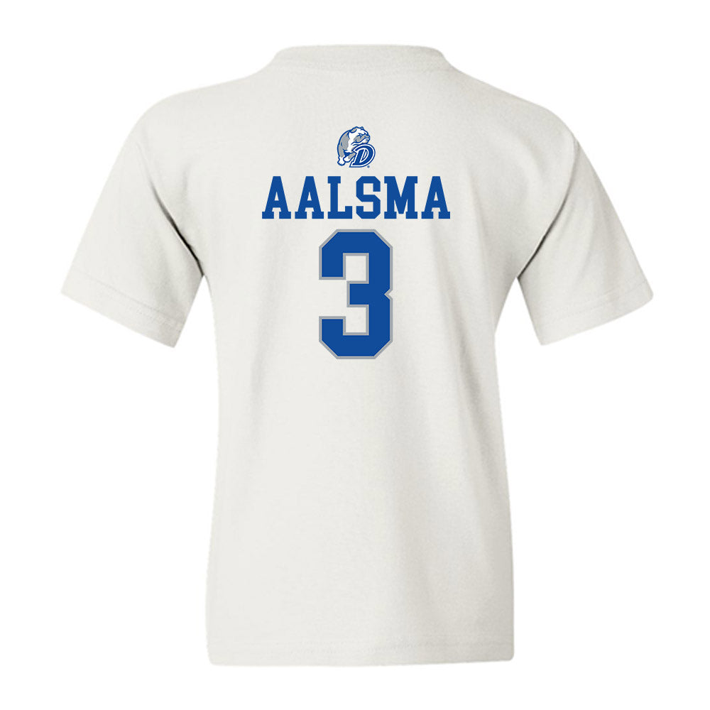 Drake - NCAA Women's Basketball : Abbie Aalsma - Sports Shersey Youth T-Shirt-1