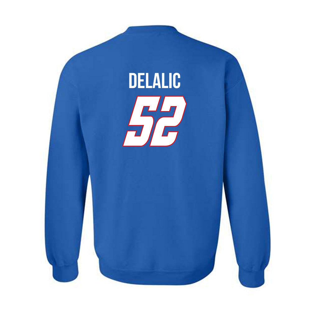 DePaul - NCAA Men's Basketball : Amsal Delalic - Classic Shersey Crewneck Sweatshirt-1
