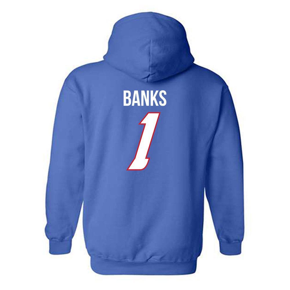 DePaul - NCAA Men's Basketball : Kaleb Banks - Classic Shersey Hooded Sweatshirt-1