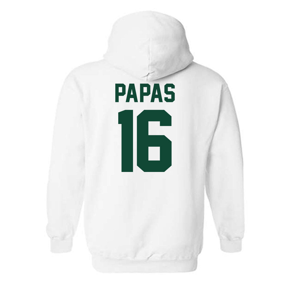 Ohio - NCAA Football : Matthew Papas - Sports Shersey Hooded Sweatshirt-1