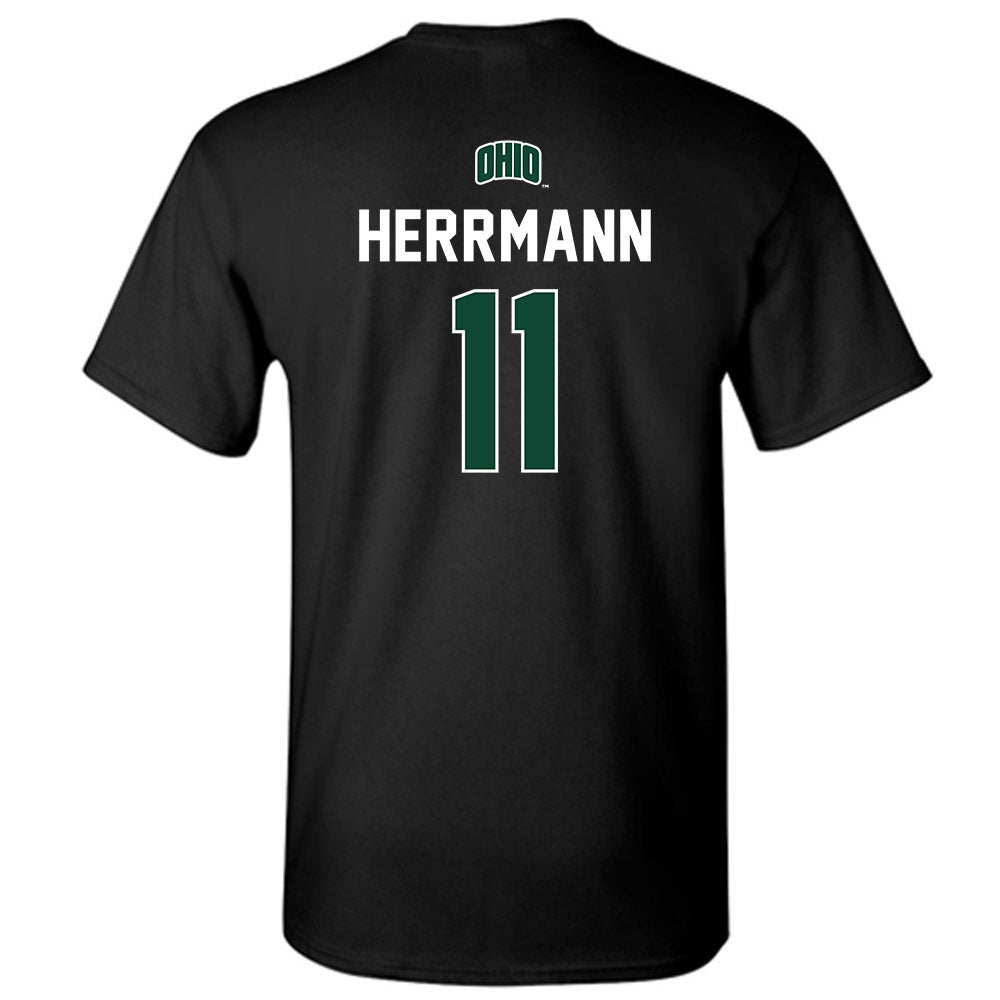 Ohio - NCAA Football : Evan Herrmann - Sports Shersey T-Shirt-1