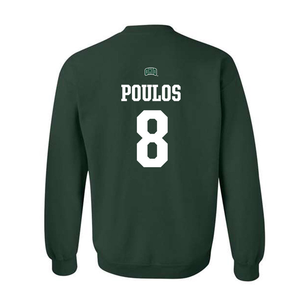 Ohio - NCAA Football : Nick Poulos - Sports Shersey Crewneck Sweatshirt