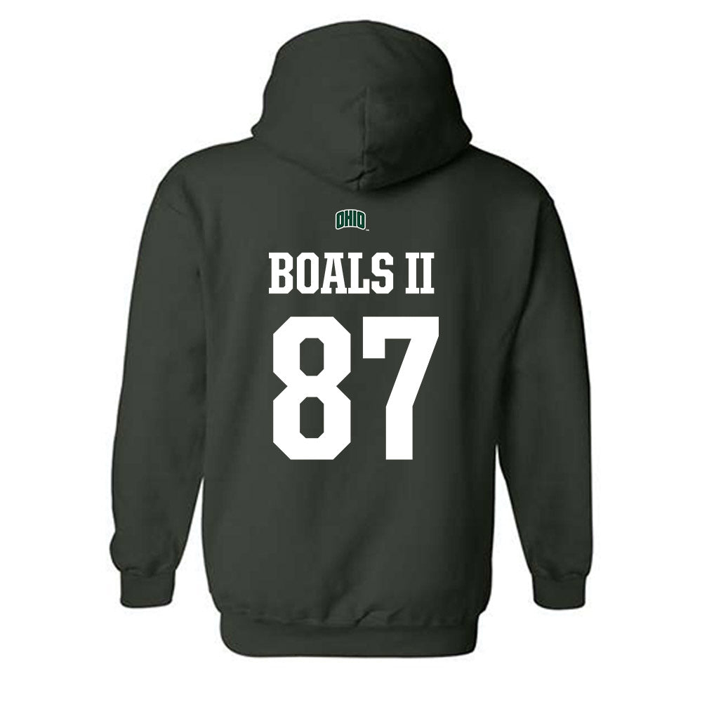 Ohio - NCAA Football : Timothy Boals II - Sports Shersey Hooded Sweatshirt-1