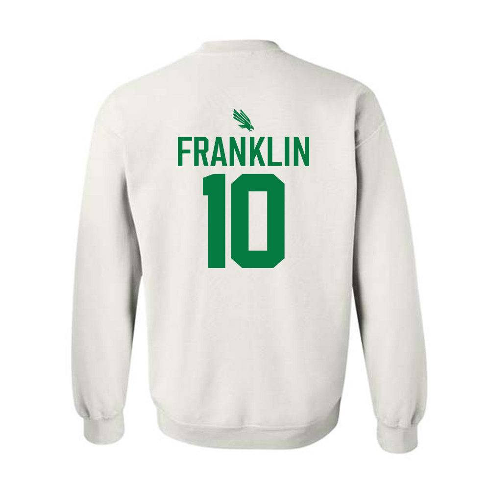 North Texas - NCAA Men's Basketball : Cole Franklin - Classic Shersey Crewneck Sweatshirt-1