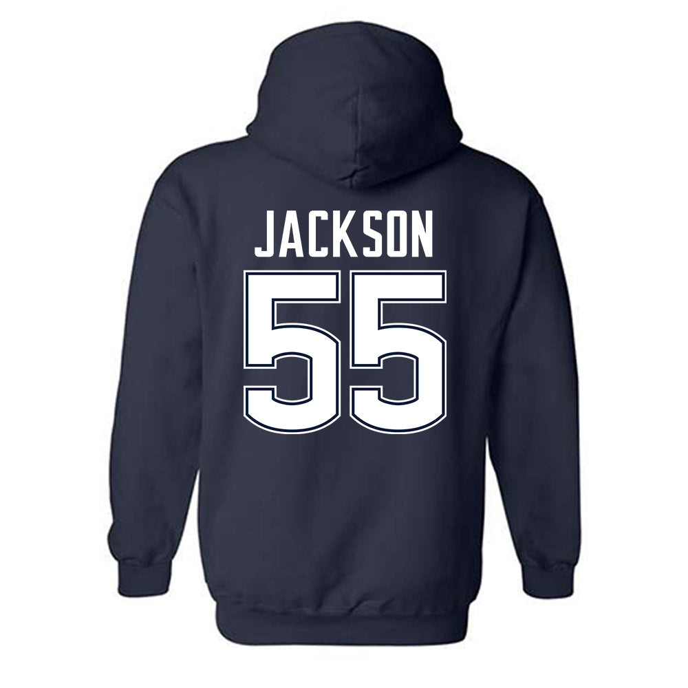 UConn - NCAA Football : Vincent Jackson - Classic Shersey Hooded Sweatshirt-1
