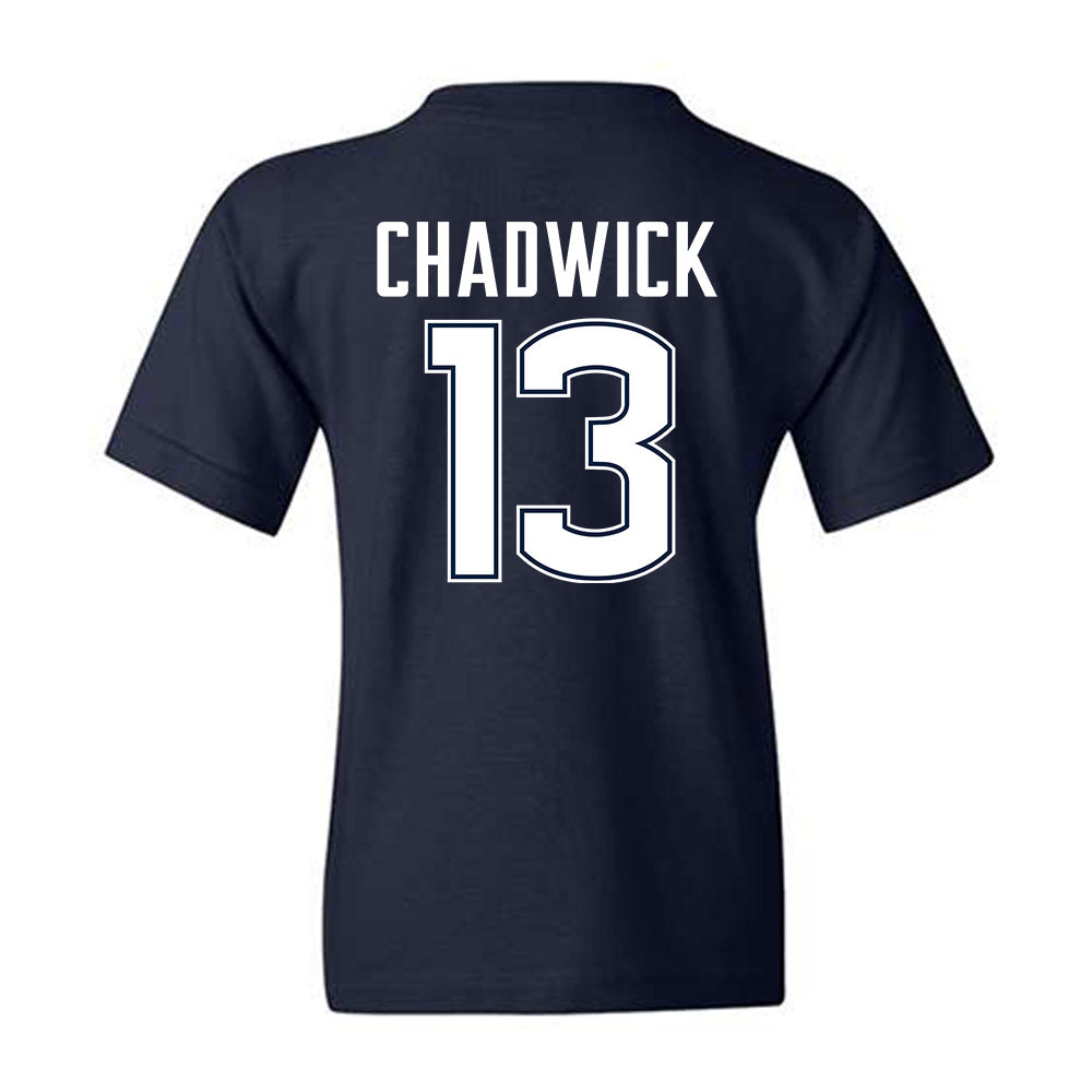 UConn - NCAA Football : Cam Chadwick - Classic Shersey Youth T-Shirt-1