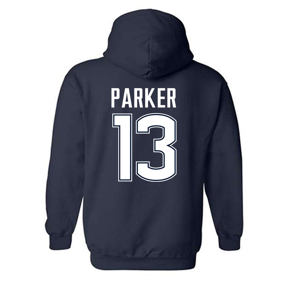 UConn - NCAA Football : Chris Parker - Classic Shersey Hooded Sweatshirt-1
