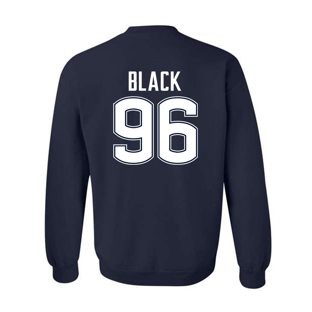 UConn - NCAA Football : Marquis Black - Classic Shersey Crewneck Sweatshirt-1