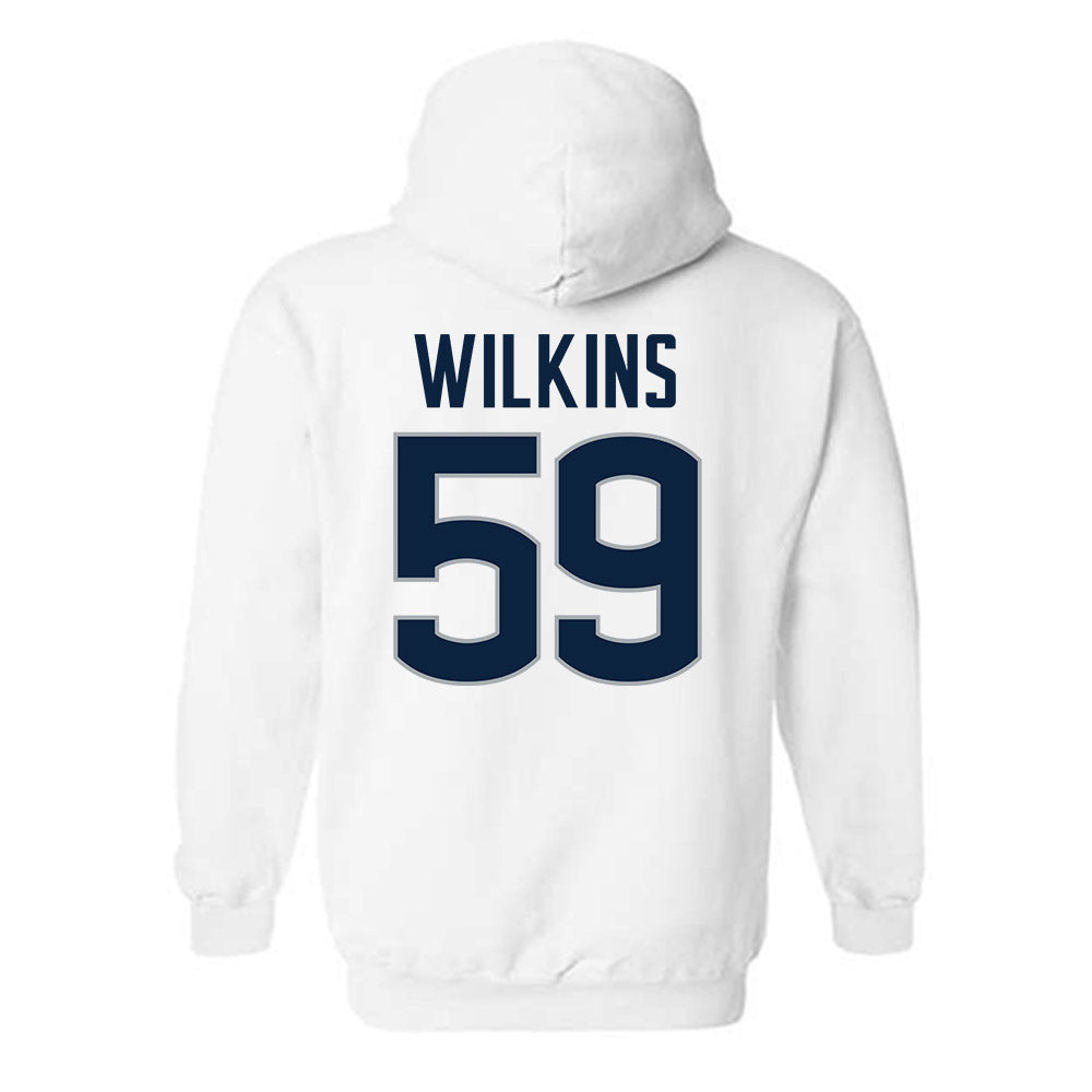 UConn - NCAA Football : Finn Wilkins - Hooded Sweatshirt