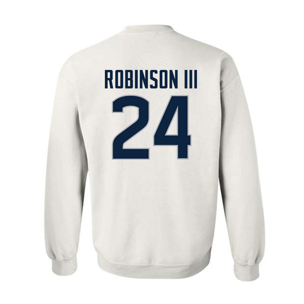 UConn - NCAA Football : Michael Robinson III - Classic Shersey Crewneck Sweatshirt-1