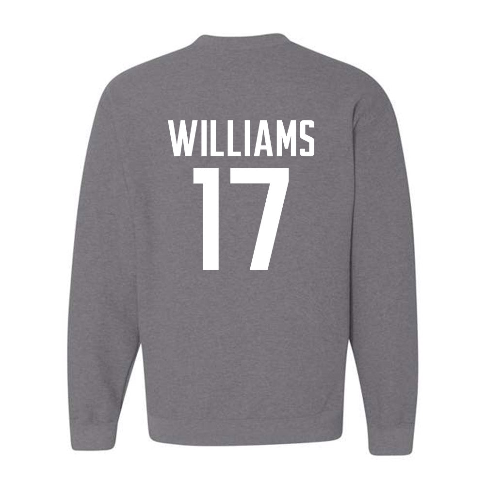 UConn - NCAA Football : Teddy Williams - Sports Shersey Crewneck Sweatshirt